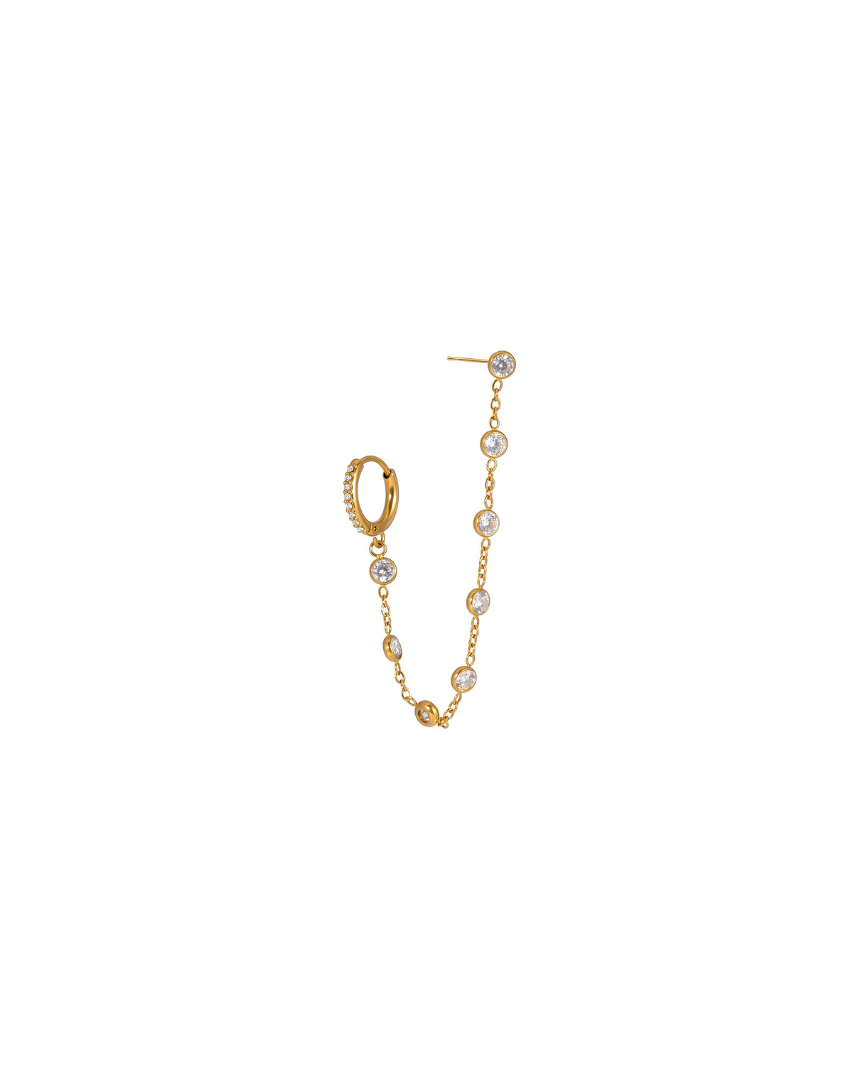 Bubble Chain Link Earrings
