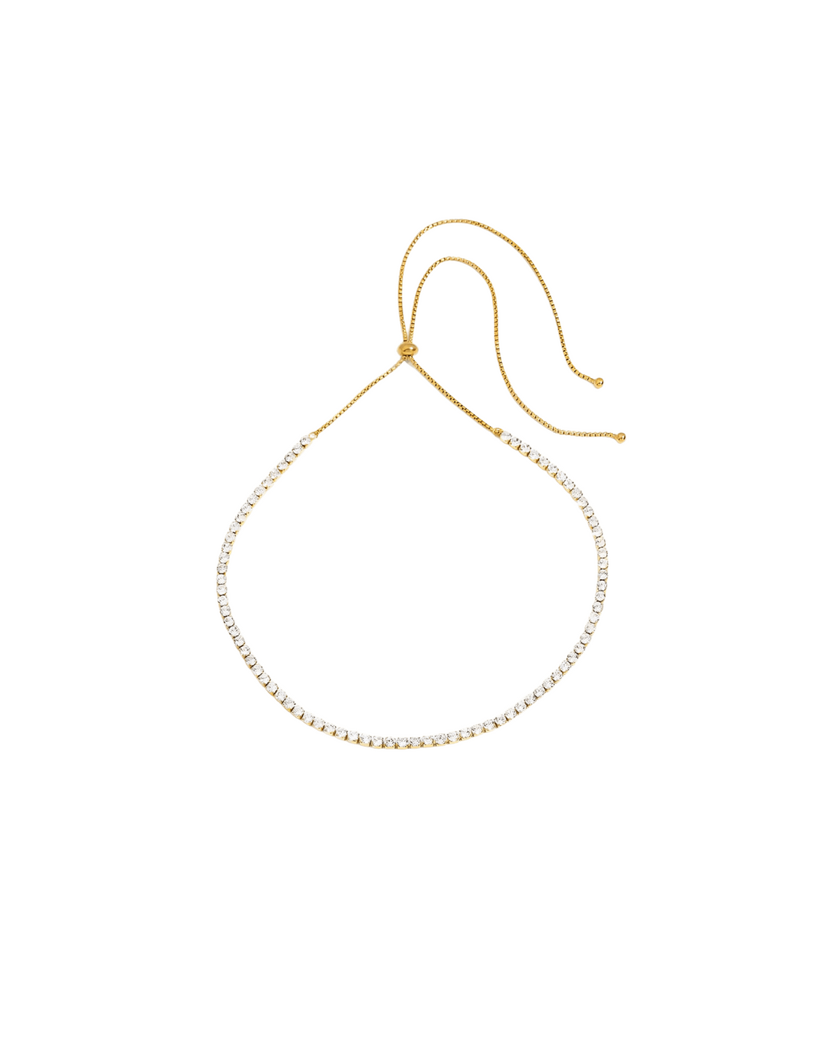 Adjustable Tennis Necklace