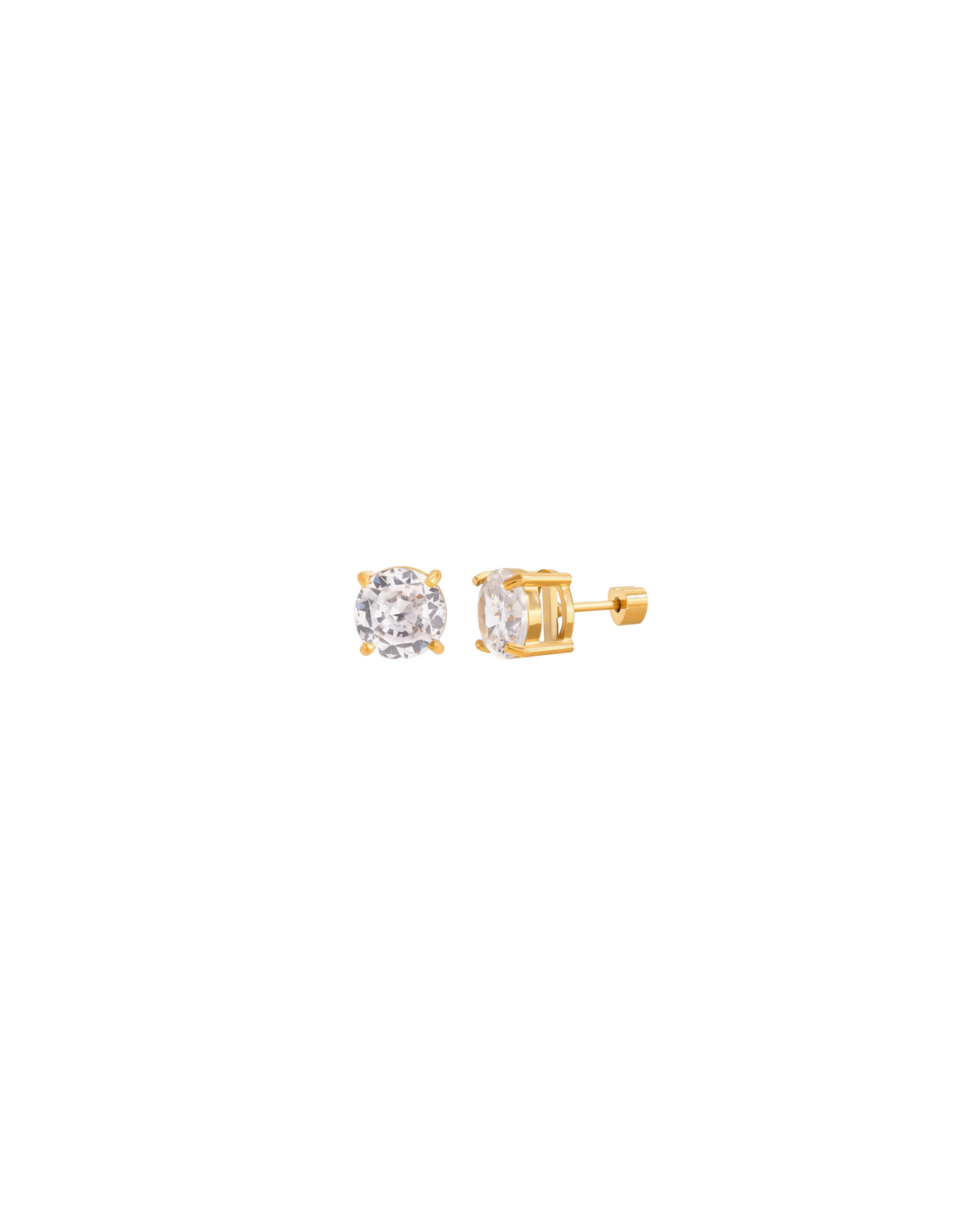 Large Solitaire Studs