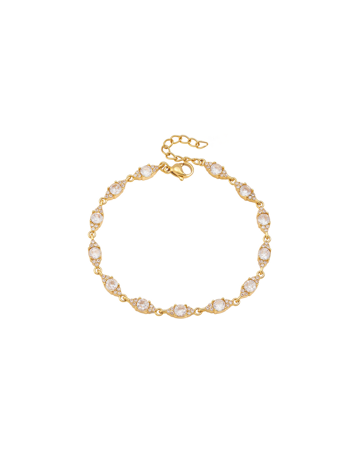 Pavé Halo Bracelet