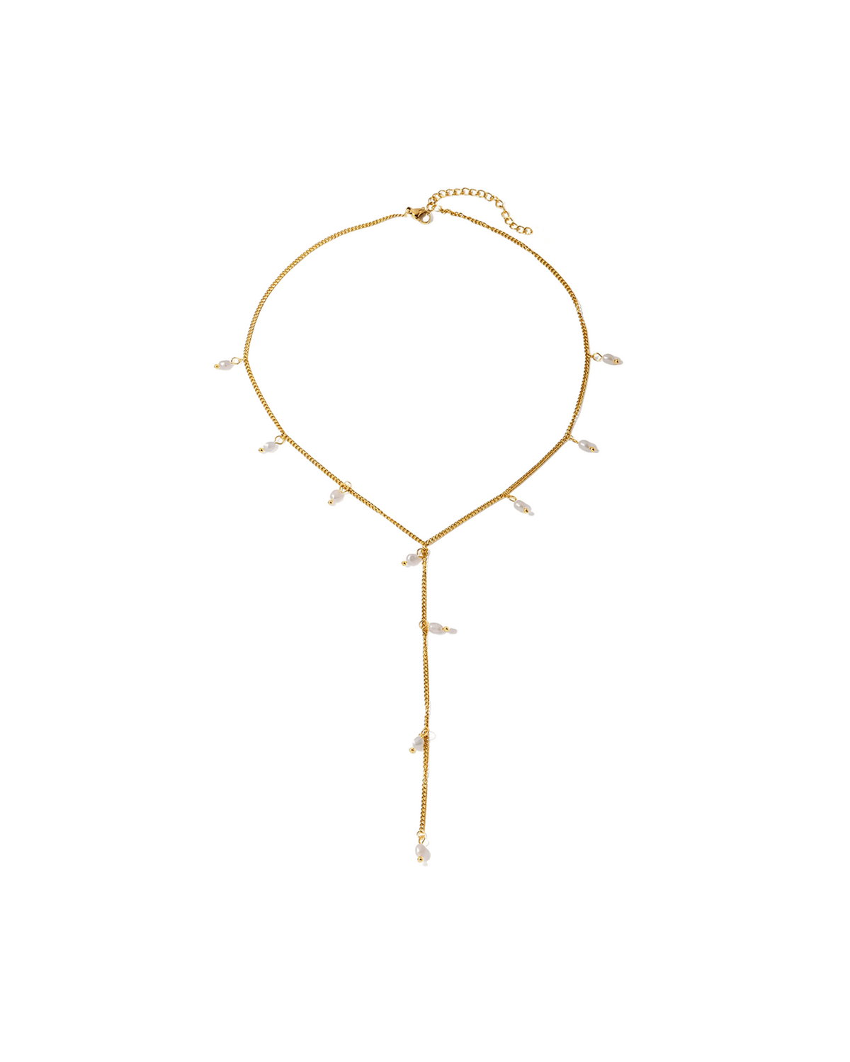 Dewdrop Pearl Necklace