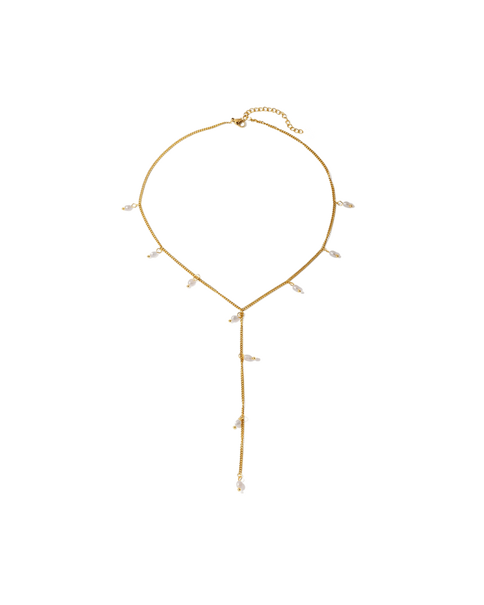 Dewdrop Pearl Necklace
