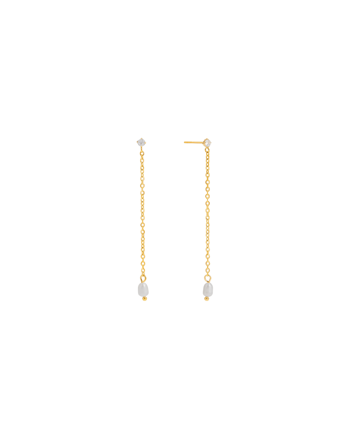 Floating Pearl Drops Earrings
