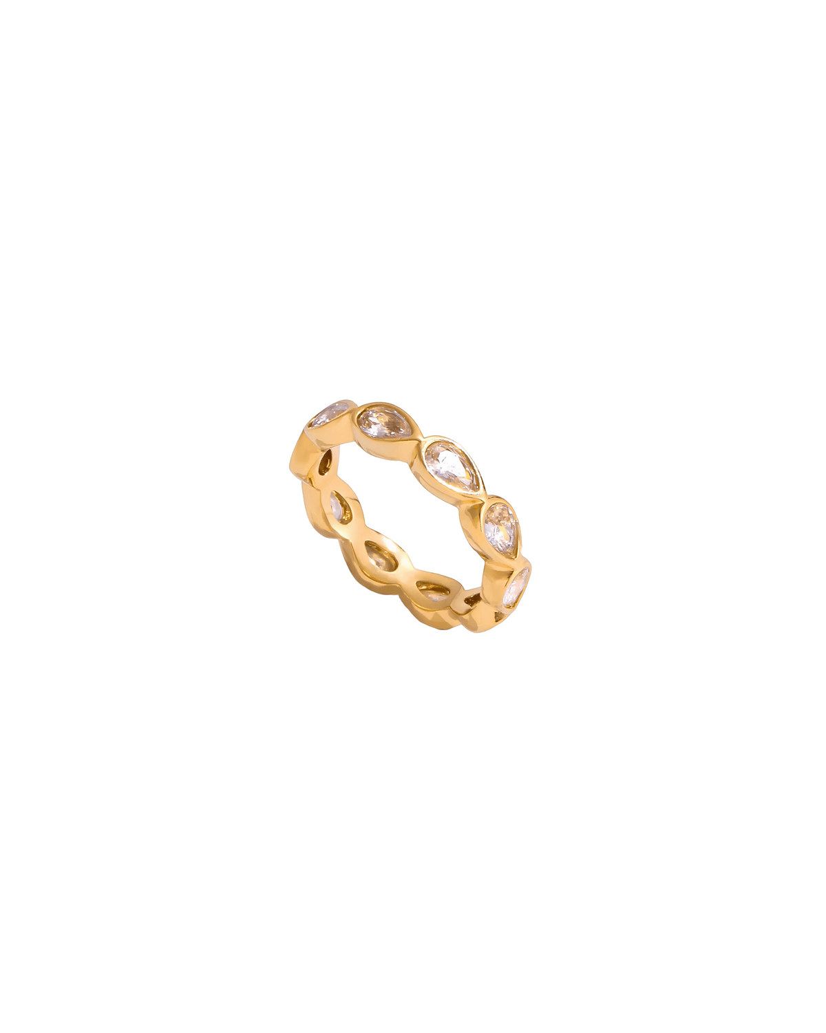 Teardrop Band Ring
