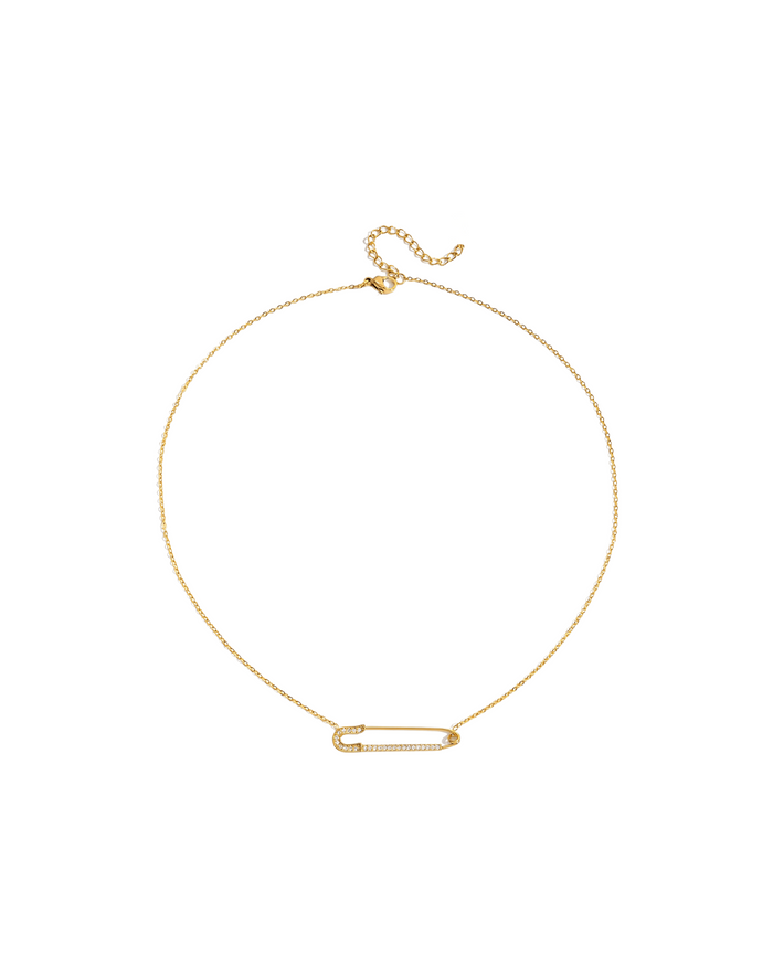 Iced Pin necklace