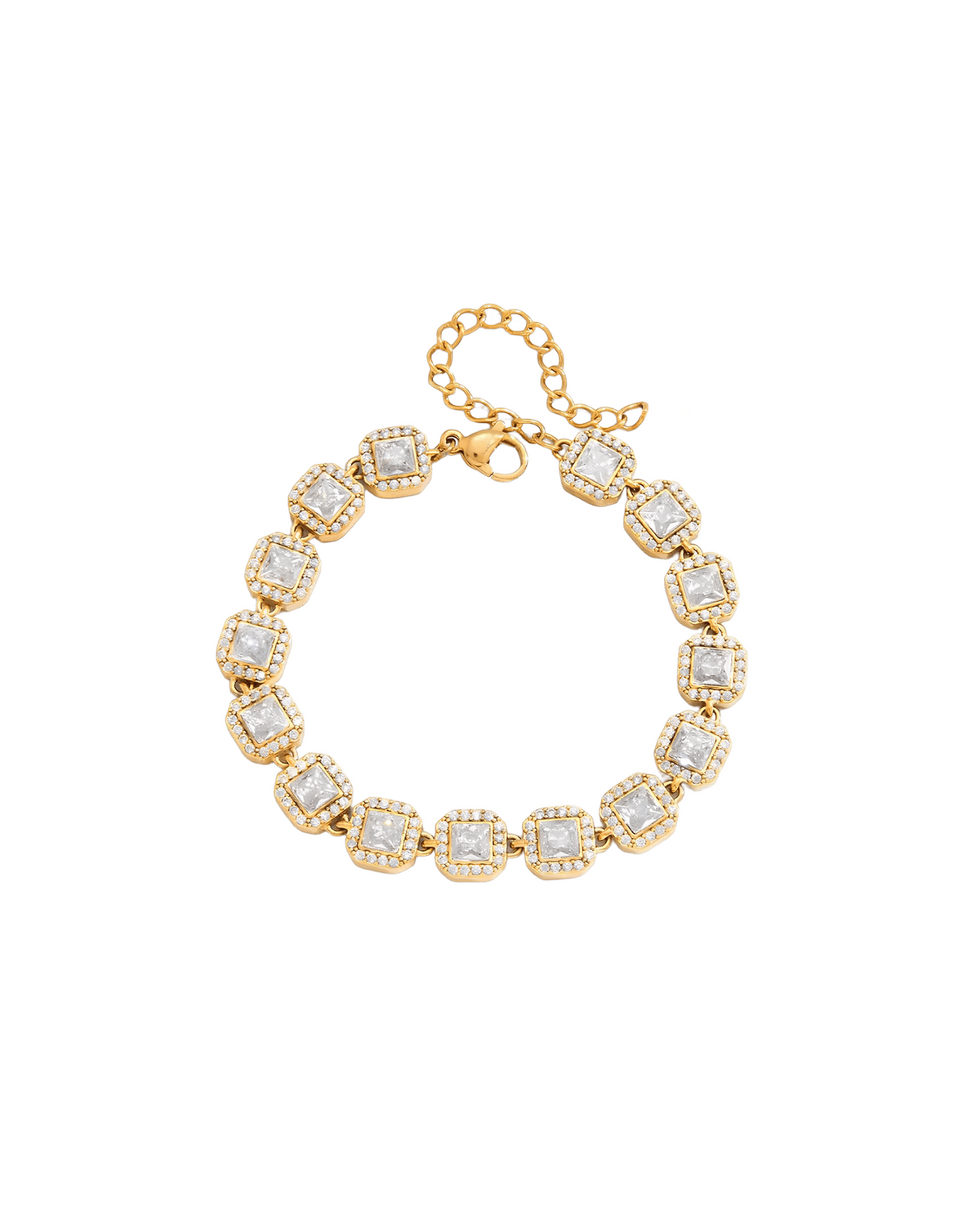 Halo Tennis Bracelet
