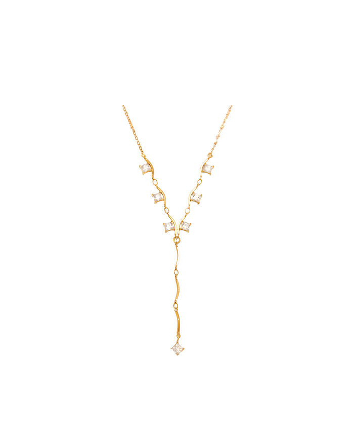 Vine Lariat Necklace
