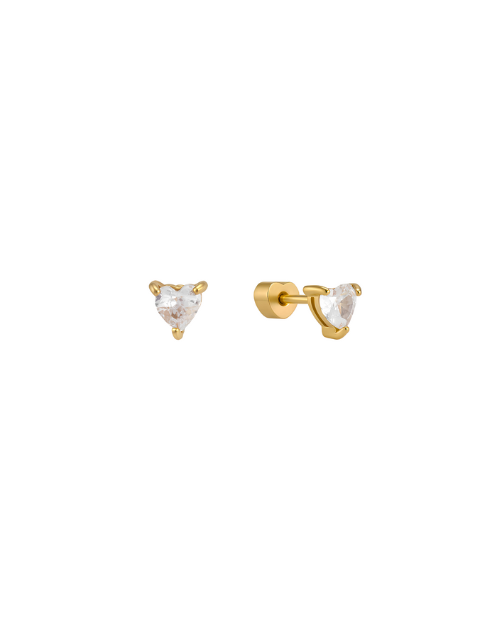 Heart Studs