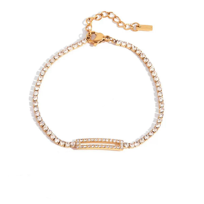 Bar Tennis Bracelet